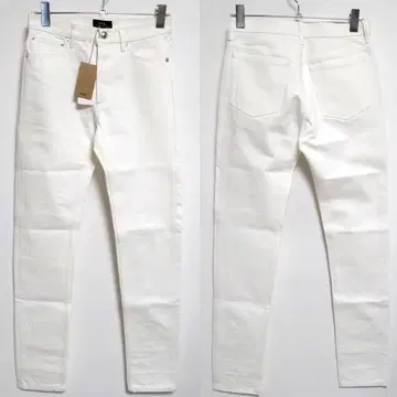 새상품 A.P.C. 프티 뉴 스탠다드 W27 화이트 Petit New