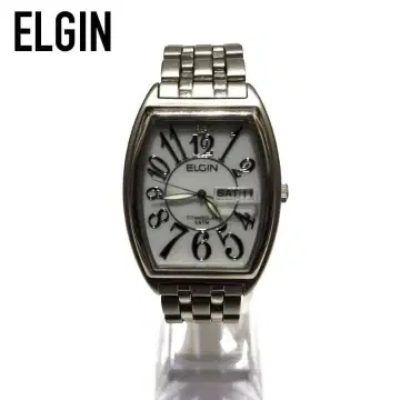 ELGIN 엘진 솔라식 티타늄제 데이트
