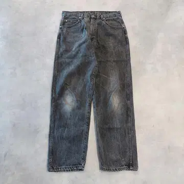 Wrangler 랭글러 W34 블랙 데님 00s 블랙 14755
