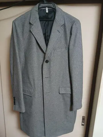 AUTHENTIC WEAR 그레이 체스터 코트