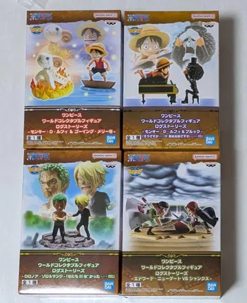 원피스 월드 컬렉터블 피규어 4개 세트