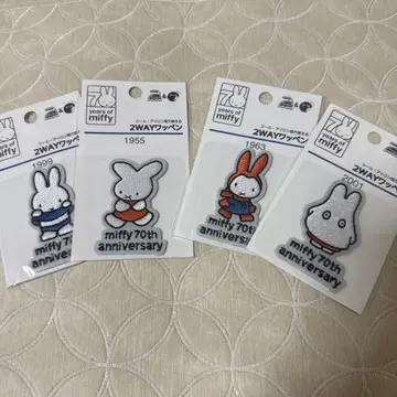 미피 와펜 4개 세트 새상품