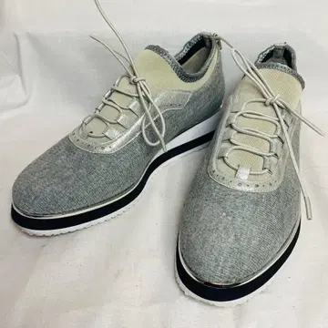 버클레이 스니커즈 그레이 일본제 22.5cm 통굽 컴포트