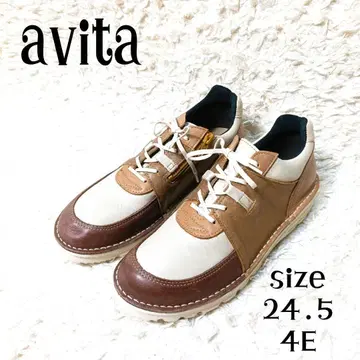 새상품급 avita 아비타 여성용 컴포트 슈즈 사이드 지퍼 와이드