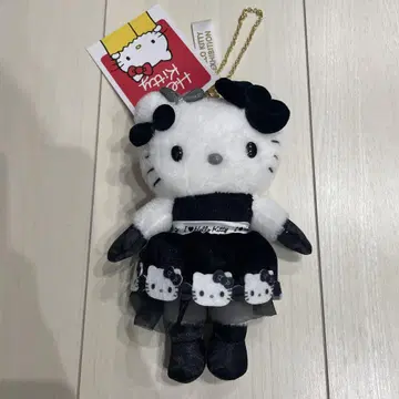 Hello Kitty전 헬로키티 마스코트 홀더 모노톤 드레스