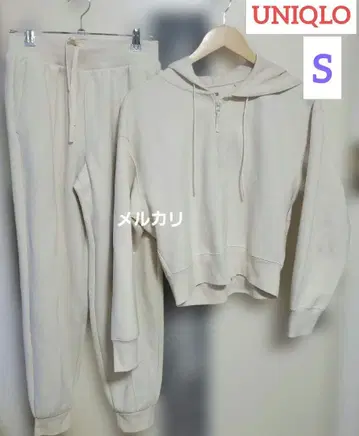 UNIQLO 드라이 셋업 아이보리 S 사이즈