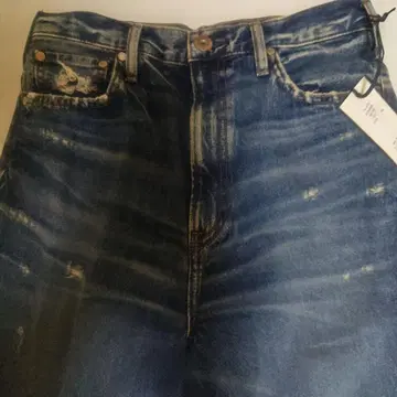 새상품!! 어퍼 하이츠 인디고 블루 데님
