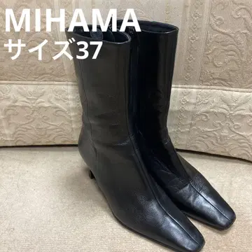 MIHAMA 미들 기장 부츠 사이즈 37