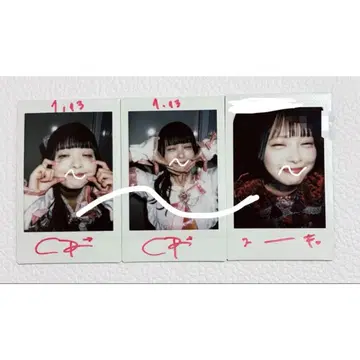iLiFE! 코코로하나 리리 사인 폴라로이드 댓글 폴라로이드