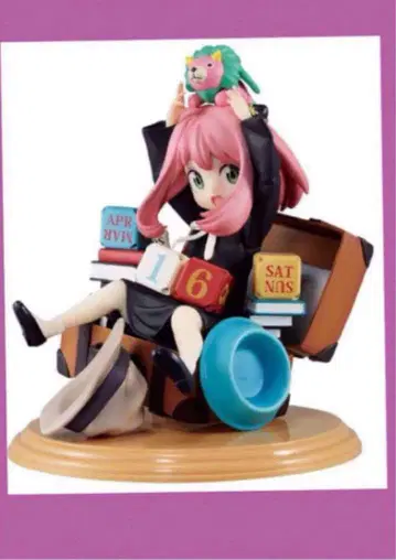 제일복권 스파이 패밀리 A상 블록 달력 부착 피규어