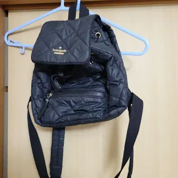 [ 새상품급 ] kate spade 블랙 퀼팅 백팩