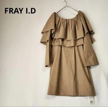 FRAY I.D 프릴 오프숄더 원피스