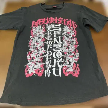 BABYMETAL [ 센고쿠WOD ] T셔츠 L 구제 의류