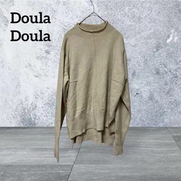 [ Doula Doula ] 여성 / 프티 하이넥 터틀 니트 스웨터