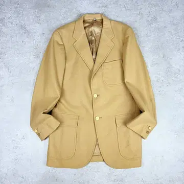 van  테일러드 자켓 베이지 골드 버튼