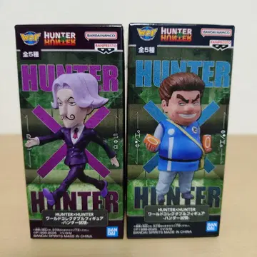 HUNTERXHUNTER 월드 컬렉터블 피규어 헌터 시험 2종