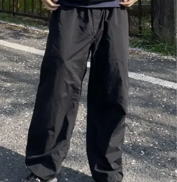 나일론 팬츠 나일론 테크 시티 보이 노움코어 블랙 블랙 M