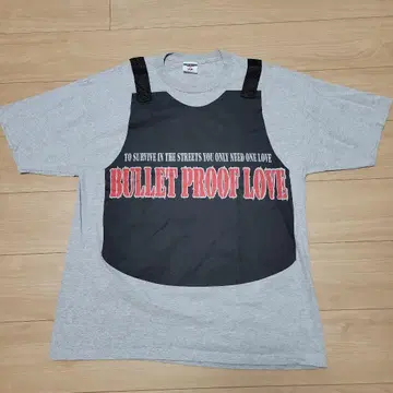 진 bullet proof love 셔츠 랩T Prodigy XL