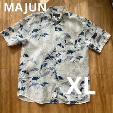 마준 MAJUN 카리유시 돌고래 패턴 남성용 XL