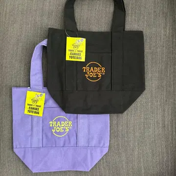 TRADER JOE'S 할로윈 한정판 미니 토트백 2색 세트