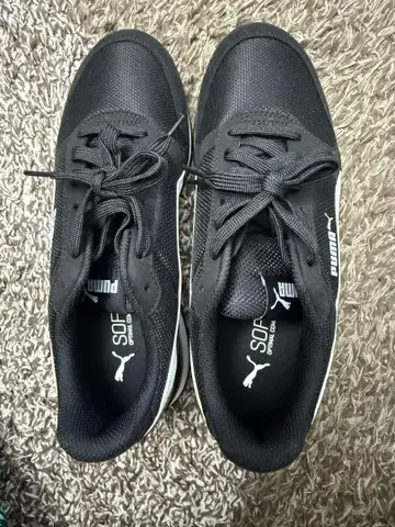 PUMA ST RUNNER V2 블랙 스니커즈 24cm