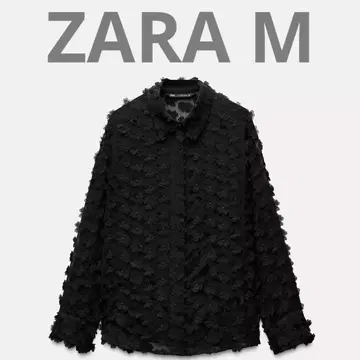 ZARA 플라워 셔츠 M