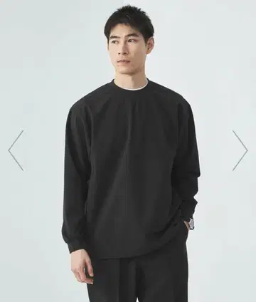미사용 새상품 FREELITCH 2WAY 풀오버 T셔츠 블랙 L