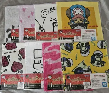 ONEPIECE 제일복권 H상 타월 모듬 8종 세트
