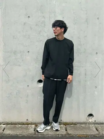 미사용 새상품 FREELITCH 2WAY 풀오버 T셔츠 네이비 L