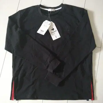 le coq sportif 블랙 긴팔 T셔츠 L