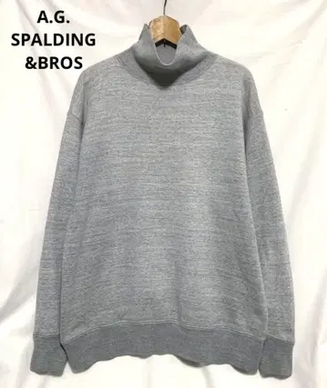 A.G.SPALDING & BROS 터틀 셔츠 맨투맨