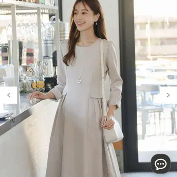 사이드 플랩 원피스 (세탁 가능)