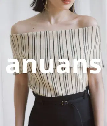 새상품급 anuans 슬리브리스 니트 FREE 베이지 여성용