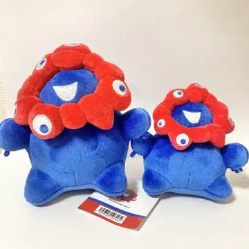 만박 미야쿠미야쿠 폭신폭신 미니 스탠딩 봉제 인형 키링 2체 세트
