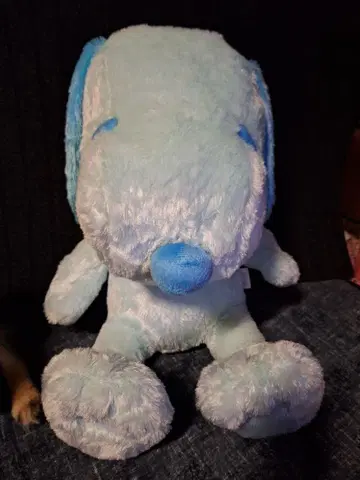 SNOOPY 스카이블루 강아지 봉제 인형
