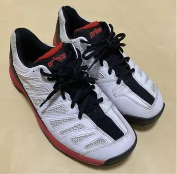 프린스 테니스 신발 스니커즈 운동화 화이트 25.5 cm