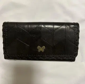 [당일 발송] 안나수이 장지갑 블랙 정품