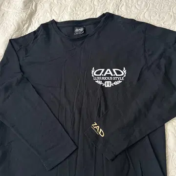 D.A.D. 블랙 긴팔 T셔츠