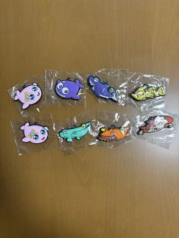 바다 이야기 러버 마스코트 8개 세트