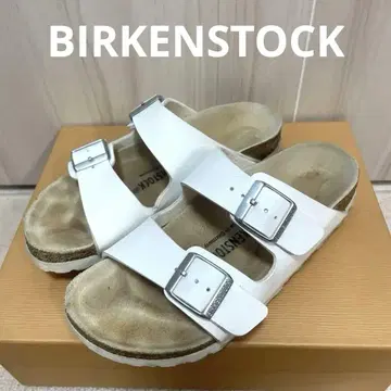 버켄스탁 애리조나 여성용 가죽 샌들 23cm 36