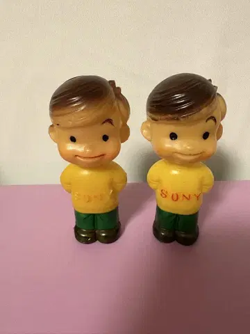 SONY 소니 꼬마 2체 세트 레어 쇼와 레트로