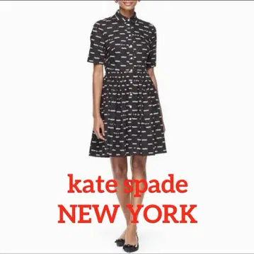 kate spade 케이트 스페이드 자동차 패턴 원피스 레어 디자인