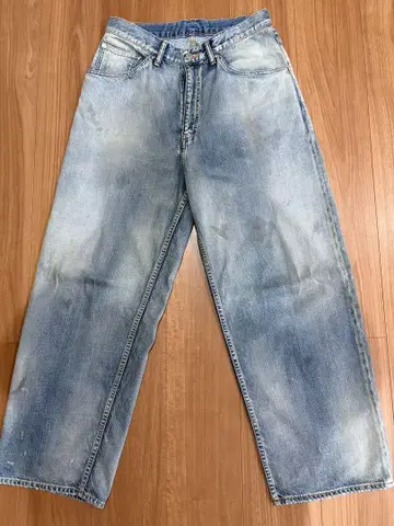 안셀름 aging straight 5P 데님 팬츠
