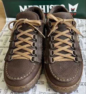 [ 새상품급 ] MEPHISTO 메피스토 US6.5 가죽 브라운, 브라운