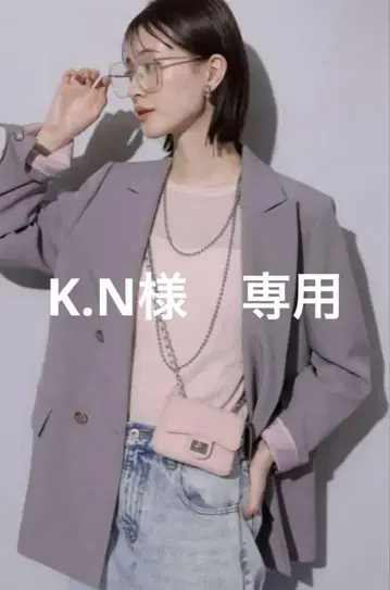 아르페쥬 스토리 W버튼 테일러드 자켓 M