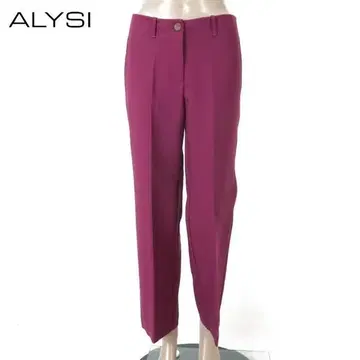 새상품 ALYSI 컬러 팬츠 42 EPT963 L 사이즈 이탈리아제