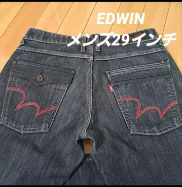 에드윈 엣지 오브 블루 데님 데미지 가공 가을/겨울 29인치