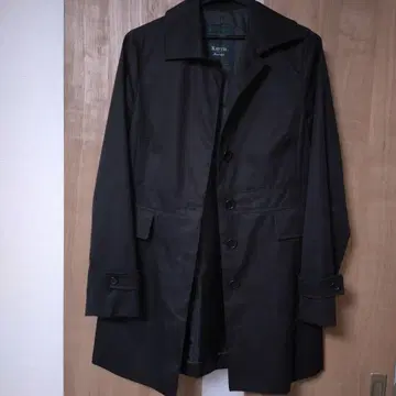 KEITH 블랙 트렌치코트