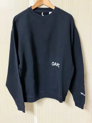 레어 OAMC 론 헤르만 별주 10주년 기념 맨투맨 블랙 S
