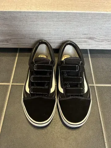 VANS 반스 올드스쿨 벨크로 블랙 27cm
